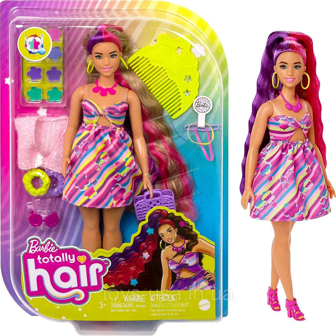 Лялька Барбі Фантастична зачіска Квіткова красуня Barbie Totally Hair Flower Themed