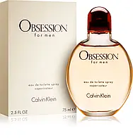 Calvin Klein Obsession for Men туалетна вода для чоловіків 75мл