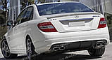 Спойлер Mercedes W204 (спойлер на кришку багажника Мерседес W204), фото 4