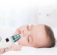 Аспиратор детский аккумуляторный 2-в-1 baby nose с дисплеем