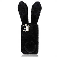 Чохол панель для Apple iPhone 14 Pro Зайчик Чорний