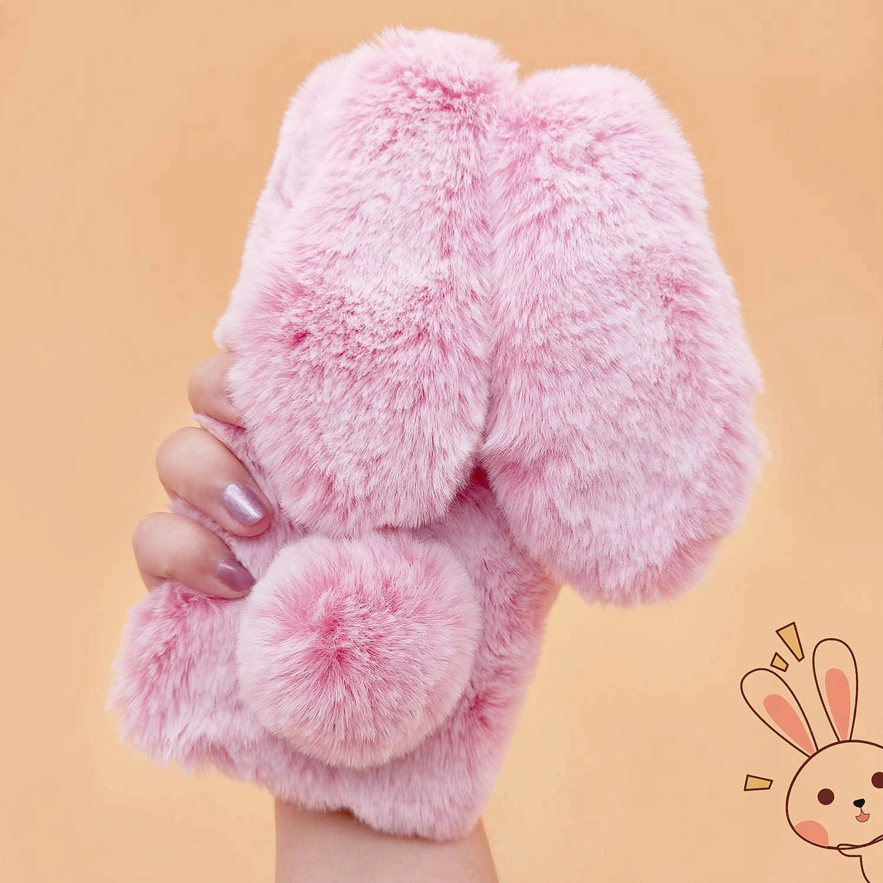 Чохол накладка для Apple iPhone 13 Pro Alitek Зайчик Pink