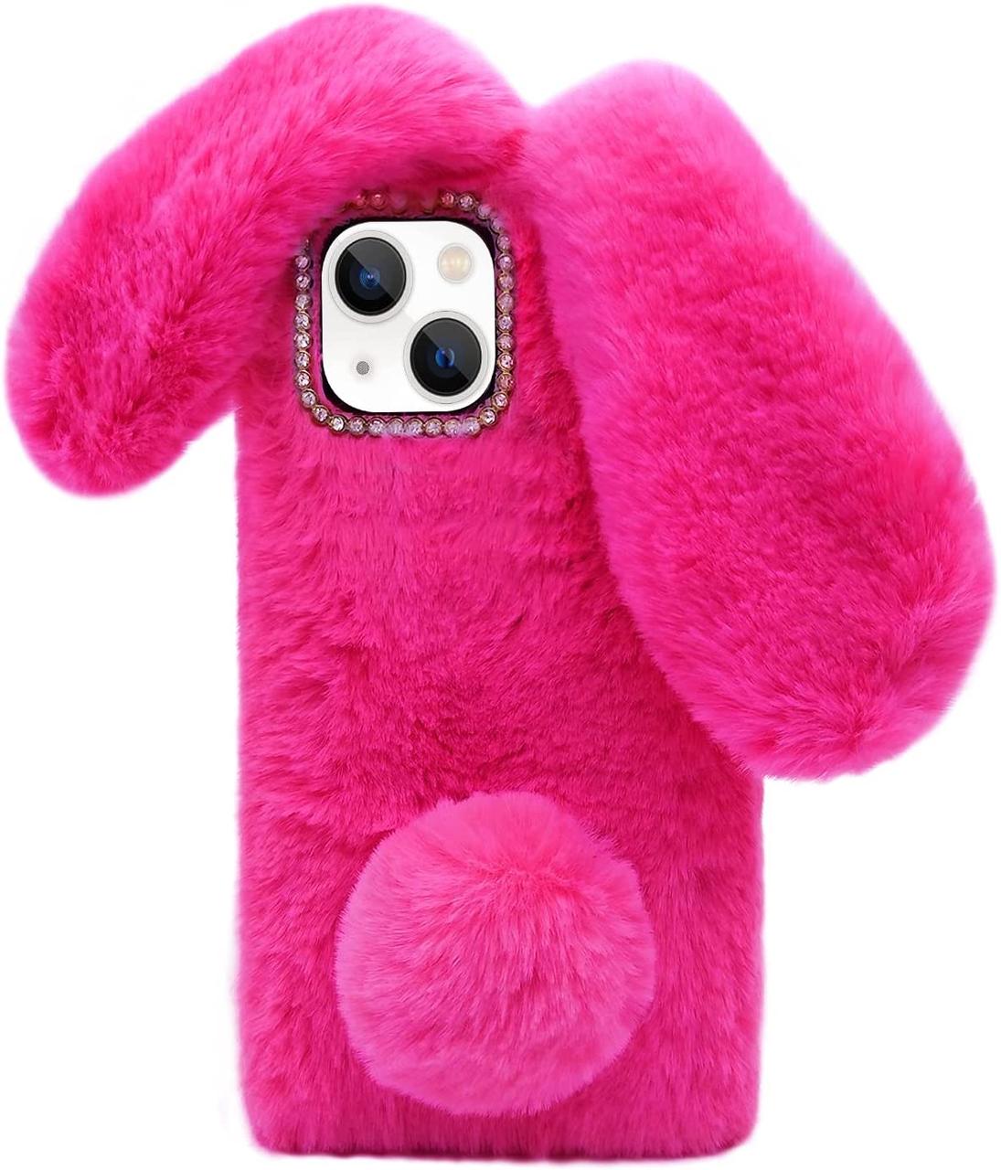 Чохол для Apple iPhone 13/14 Alitek Зайчик Rose