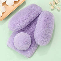 Панель чохол для Apple iPhone 14 Plus/15 Plus Зайчик Ліловий