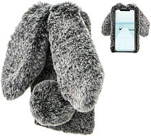 Чохол накладка для Apple iPhone 15 Зайчик Сірий