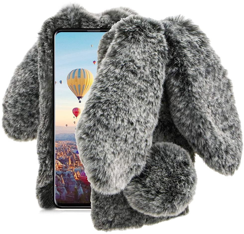 Чохол панель для Apple iPhone 12 Mini Alitek Зайчик Dark Grey, фото 1