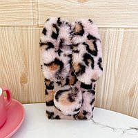 Панель чохол для Apple iPhone 13 Pro Max Зайчик Леопард Рожевий