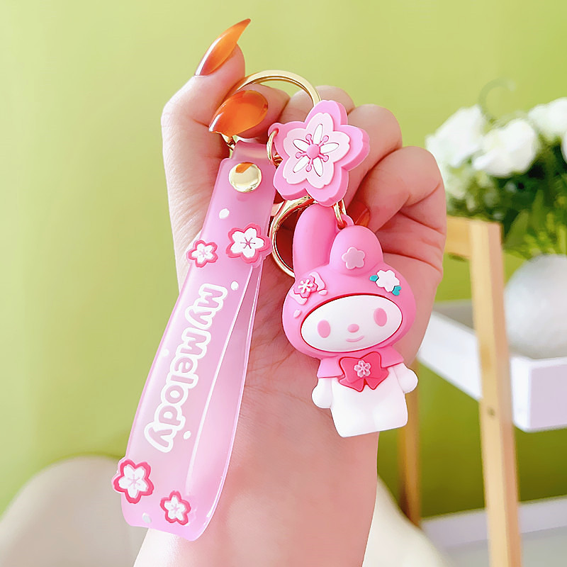 Брелок для ключів Мелоді (My Melody), мультяшний брелок, екшн-фігурки,FS-1951
