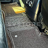 Toyota Land Cruiser 200 Lexus Кавові 3D килимки з екошкіри, преміум клас у салон LX 570 LC200/LX570, фото 7