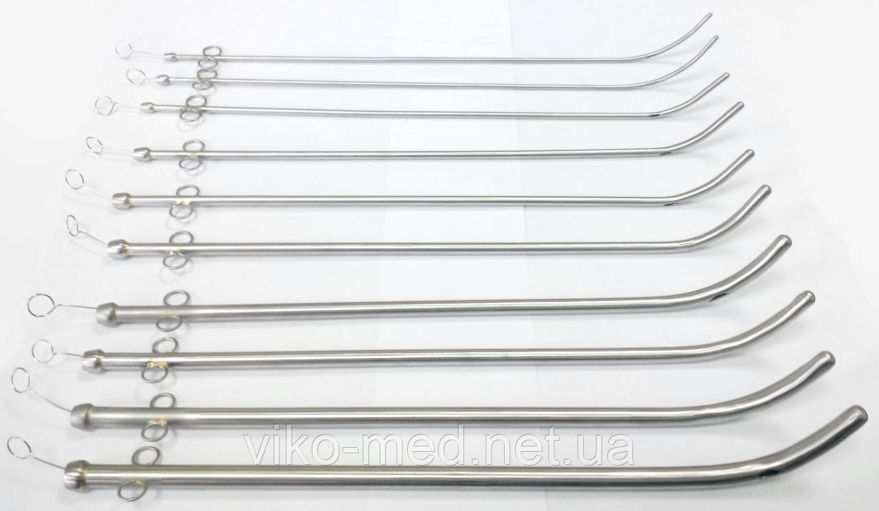 Катетер урологічний металевий, для чоловіків, CH 22 SURGIWELOMED. Довжина 29 см, фото 1