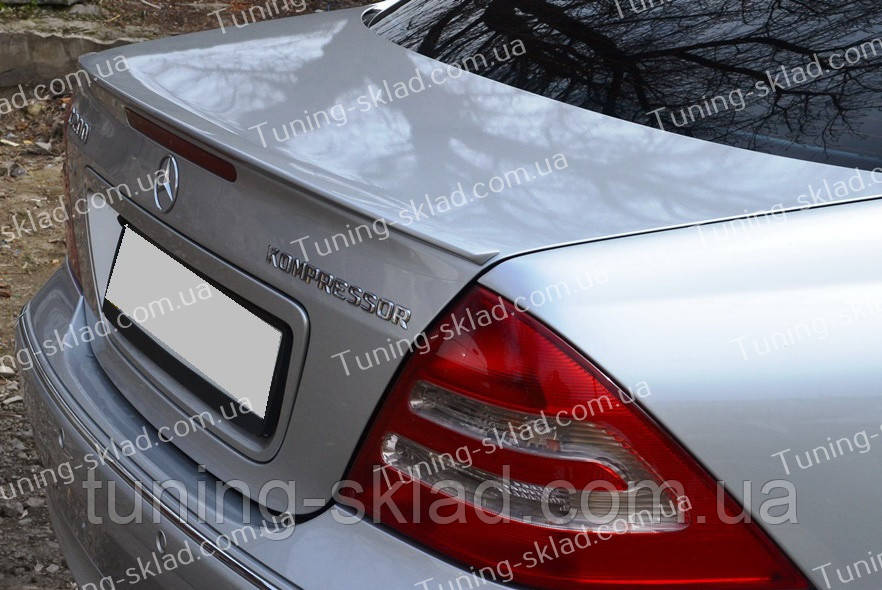 Спойлер Mercedes W203 (спойлер на кришку багажника Мерседес W203) , фото 1