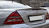 Спойлер Mercedes W203 (спойлер на кришку багажника Мерседес W203) , фото 7