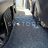Чорні 3D килимки з екошкіри, преміум клас на салон Lexus GX460/Toyota Prado 150 TLC150/GX460 (7 місць), фото 10