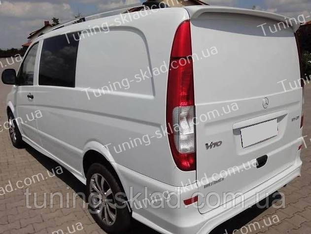 Спйлер Mercedes Vito W639 ляда (спойлер на задні двері Мерседес Віто W639 одна дверцята), фото 1