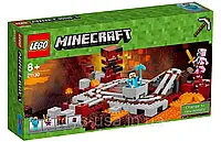 Конструктор Lego Minecraft Подземная железная дорога 21130, оригинал