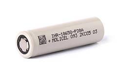 Акумулятор Li-Ion 18650 Molicel INR18650-P28A 3.6V 2800 мА·год 35A amc
