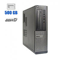 ПК Dell OptiPlex 390 DT / Core i3-2100 2 (4) ядра по 3.1 GHz/ 4GB DDR3 / 500 GB HDD /HD Graphics 2000 /DVD-ROM