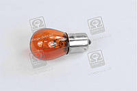 Лампа указателей поворотов и стоп-сигналов оранж. BA15s Amber 12V P21W 12V21W_BA15s Amber