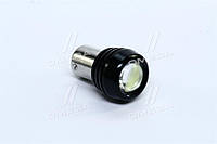 Лампа LED задний ход(линза) 1SMD BA15s 12V WHITE tmp-07BA15s-12V