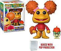 Funko Pop Television: Fraggle Rock Red с коллекционной виниловой игрушкой Doozer + защита от попмузыки