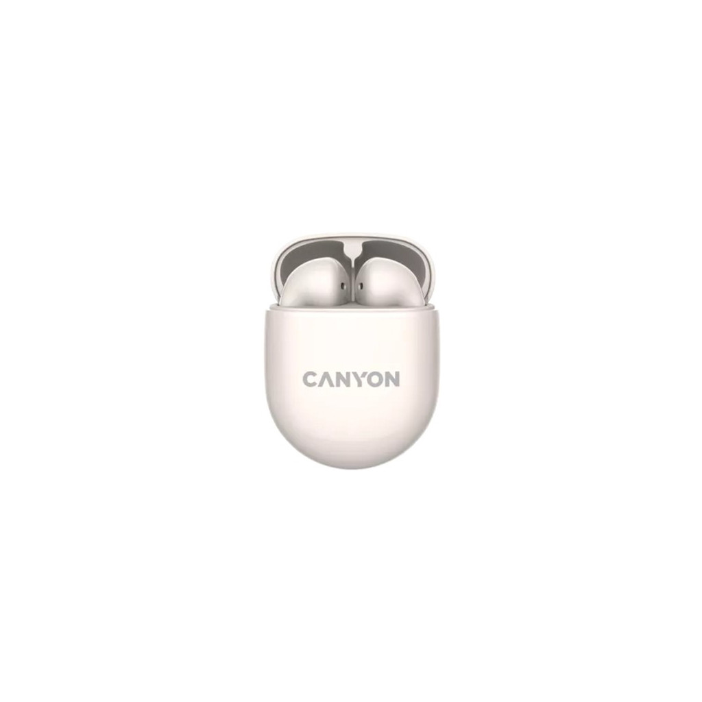Наушники Canyon TWS-6 Beige (CNS-TWS6BE) (ID#1835369936), цена: 859 ...
