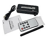 Аудіо конвертер / декодер звуку з цифрового digital оптичного SPDIF Toslink Bluetooth в аналоговий 2.0 RCA тюльпани стерео, фото 6