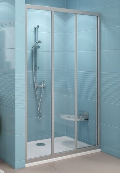 Душові двері Ravak Supernova ASDP3-80 сатин/pearl (полістирол) 00V40U0211, 800х1880 мм