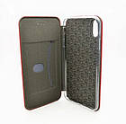 Чохол-книжка Premium Magnetic для iPhone XS Max Red, фото 4