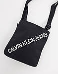 Сумка з довгим ремінцем Calvin Klein на блискавці оригінал, фото 3
