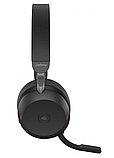Бездротова гарнітура Jabra Evolve2 75 MS Stereo USB-C із зарядною підставкою, фото 4
