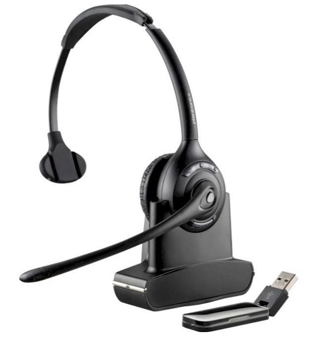 Бездротова гарнітура для офісу Plantronics Savi W410-M