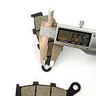 Тормозні колодки 86мм мотоцикла Honda CB CBR NC CTX 250 600см3 Kawasaki KLE Z800 Suzuki GW SFV SV, фото 5