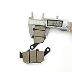 Тормозні колодки 86мм мотоцикла Honda CB CBR NC CTX 250 600см3 Kawasaki KLE Z800 Suzuki GW SFV SV, фото 3