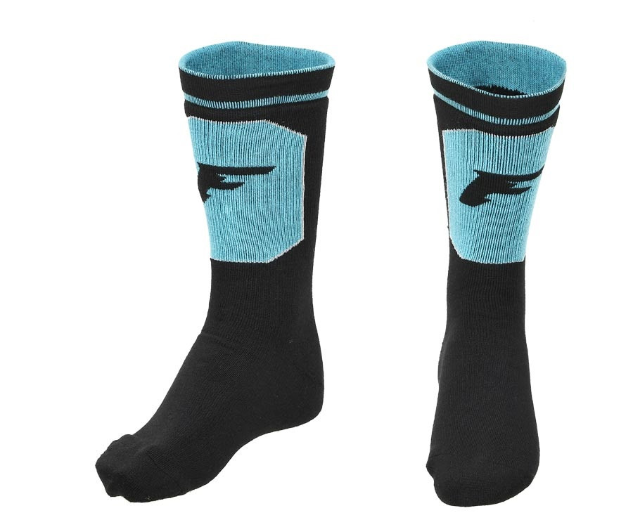Шкарпетки треккінгові Extra Heat Merino Wool Higth 44-45 (L) BlackBlue /FTSNS4445bb