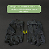 Тактичні рукавички військові MECHANIX Для риболовлі для полювання Поліестер Чорний (BC-5628) M, фото 3