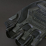 Тактичні рукавички військові MECHANIX Для риболовлі для полювання Поліестер Чорний (BC-5628) M, фото 7