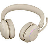 Бездротова гарнітура Jabra Evolve2 65 MS Stereo USB-A бежева, фото 4