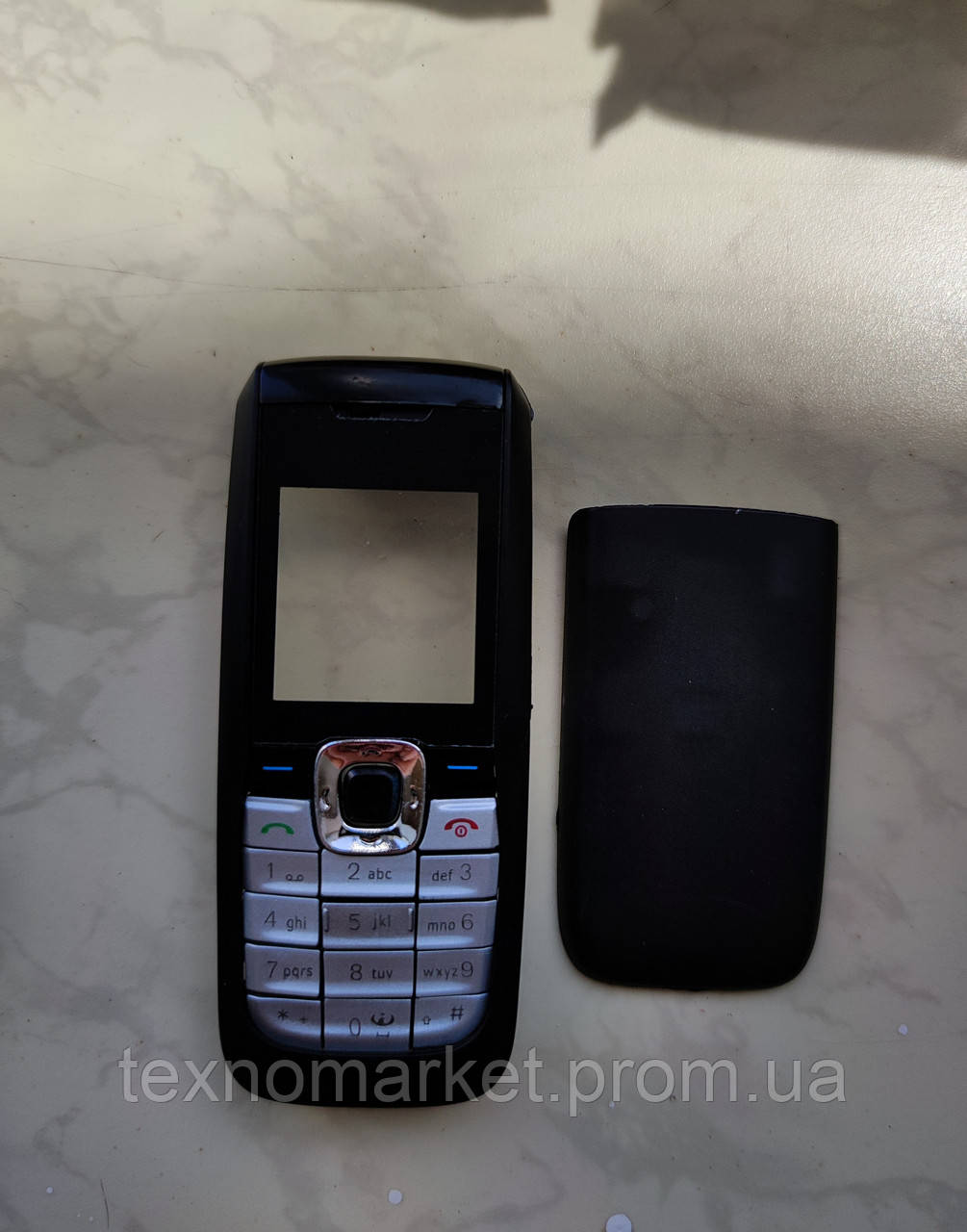 Корпус Nokia 2610 / 2626   (чорний) з клавіатурою, без середини