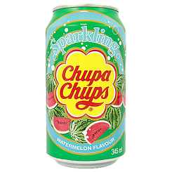 Напій газований кавун Чупа Чупс Chupa Chups watermelon 345ml 24шт/ящ (Код: 00-00014350)
