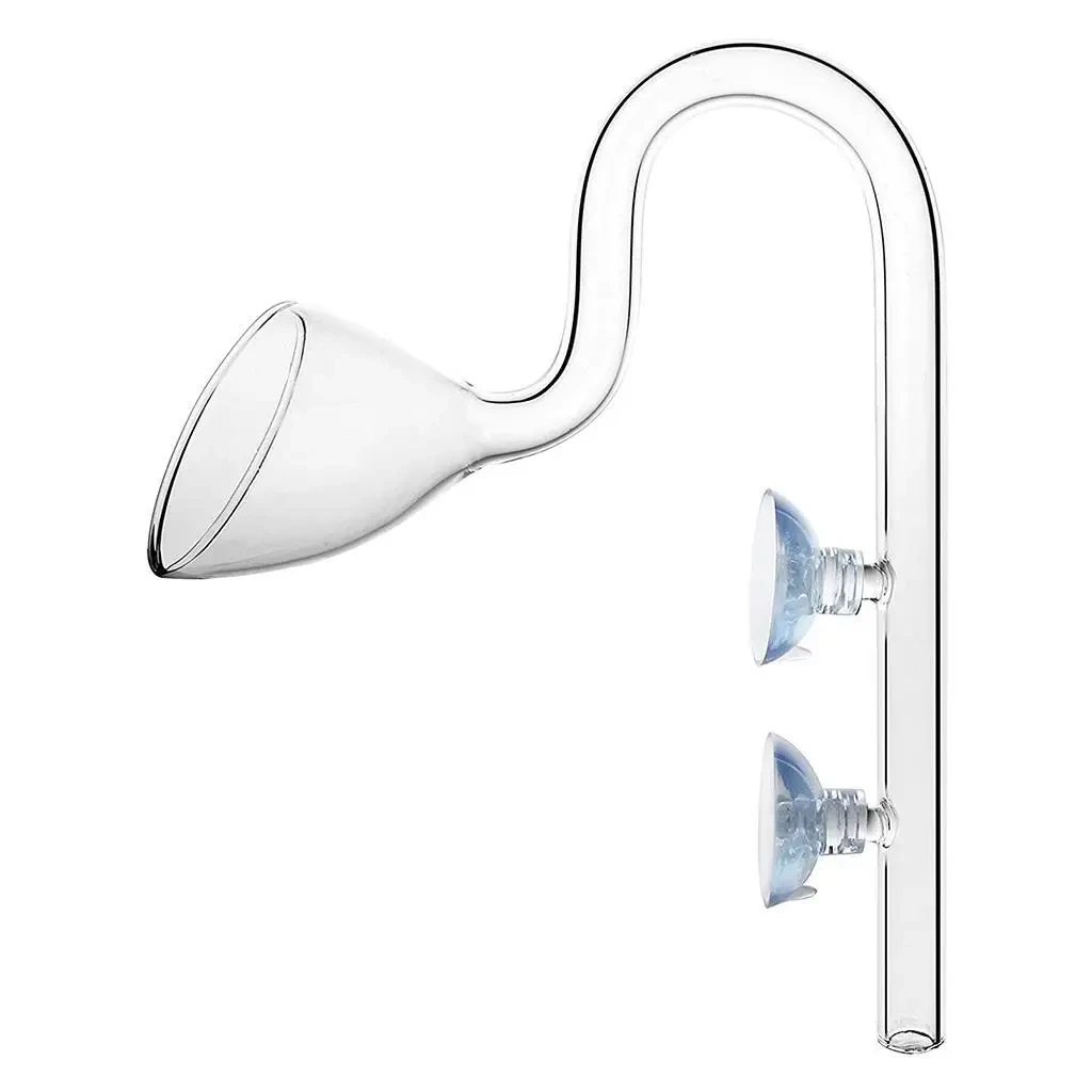 Трубка скляна, AQUAXER Lily Pipe, трубка повернення води, 17 мм. Скляна трубка для зовнішнього фільтра