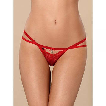 Стрінги Obsessive 838-THO-3 thong red L / XL Bomba💣