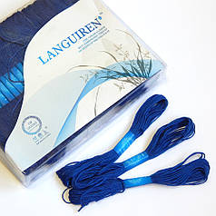 Нитки муліне, синій, 1 моток 8 м