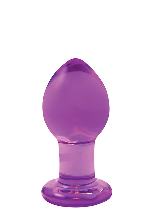 Скляна пробка NS Novelties CRYSTAL MEDIUM PURPLE Bomba💣, фото 1