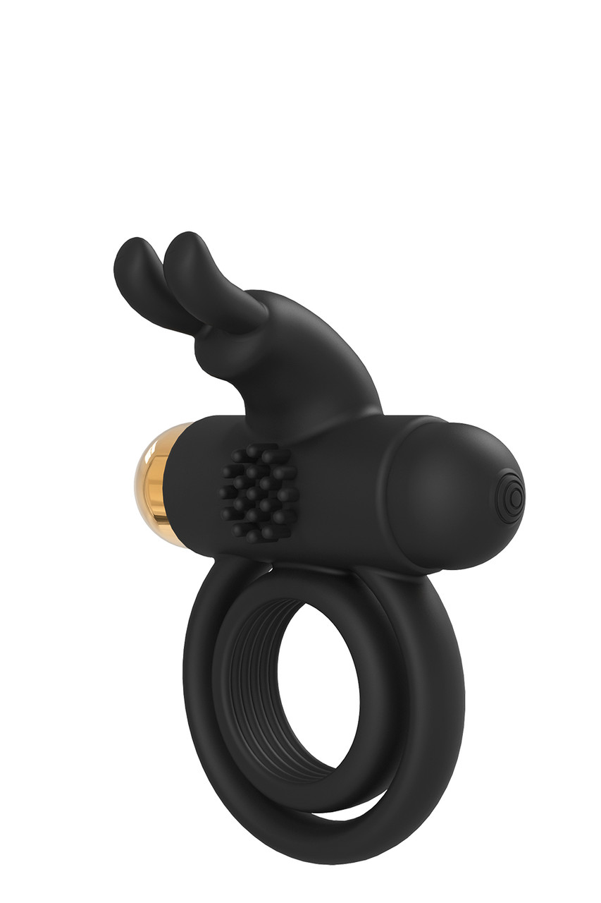 Ерекційне віброкільце Dream Toys Elite Joel Luxxe, чорний Bomba💣