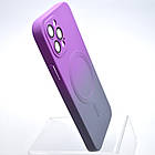 Чохол накладка з MagSafe Bright Case для Apple iPhone 12 Pro Violet-Gray, фото 2