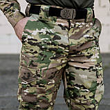 Штани тактичні 2-4 кишені базові Armor Мультикам (розпродаж), фото 2