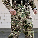 Штани тактичні 2-4 кишені базові Armor Мультикам (розпродаж), фото 6
