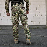 Штани тактичні 2-4 кишені базові Armor Мультикам (розпродаж), фото 8