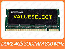 DDR2 4GB 800 MHz (PC2-6400) SODIMM Corsair VS8GSDSKIT800D2