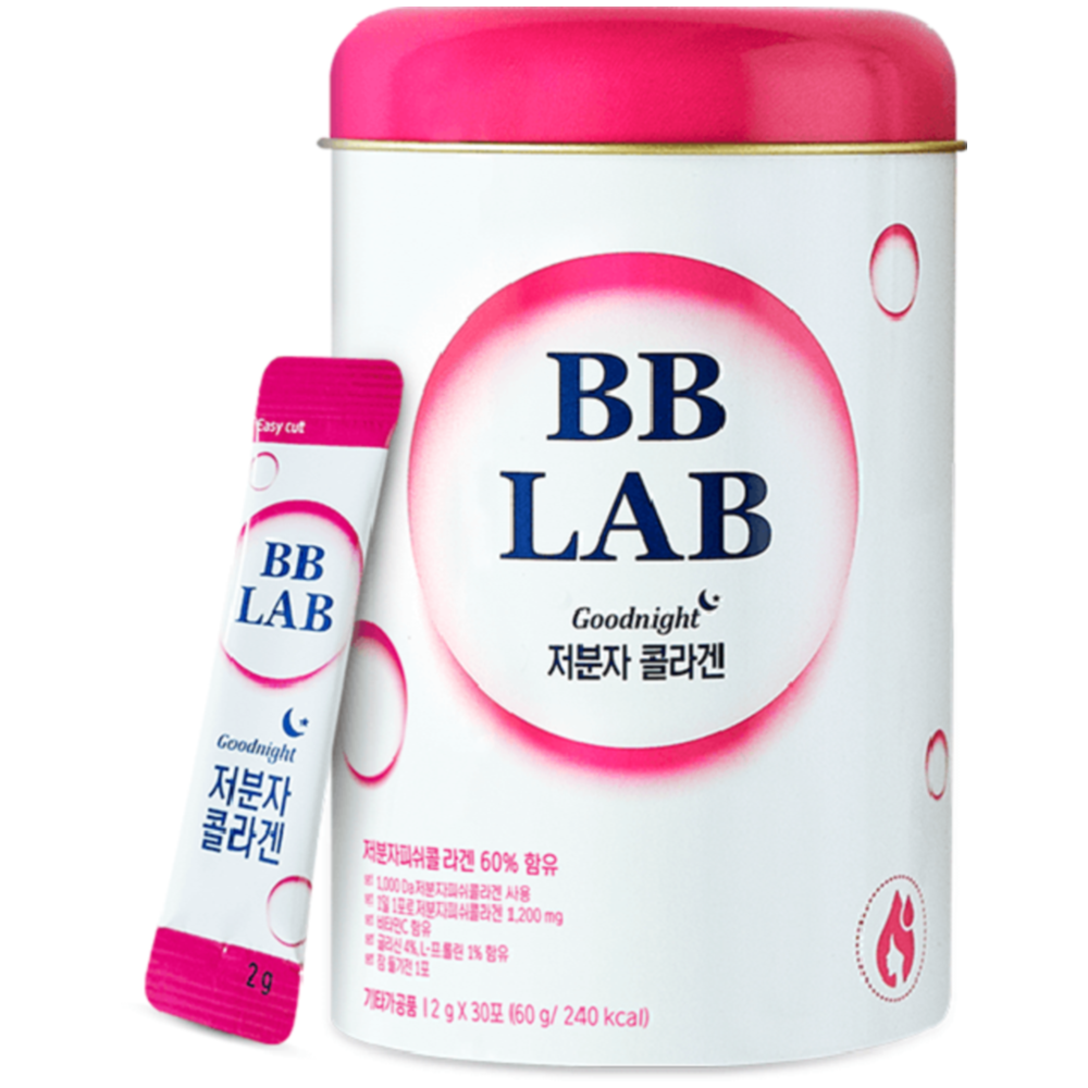 Нічний питний колагеновий порошок BB LAB Goodnight Collagen 2 г*30 шт, фото 1